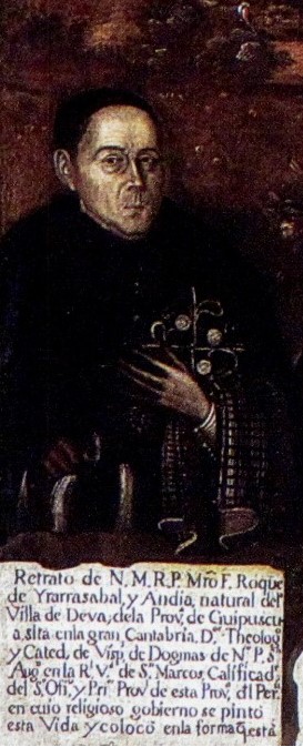 P. Roque Yrrasabal provinciale del Perù