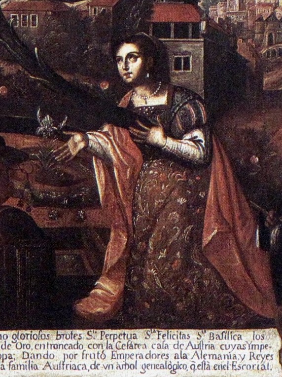 Particolare di Monica