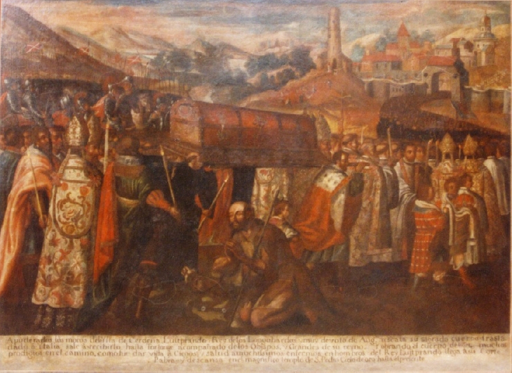 Traslazione delle reliquie di Agostino