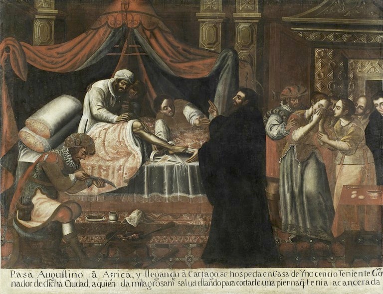 Agostino guarisce Innocenzio