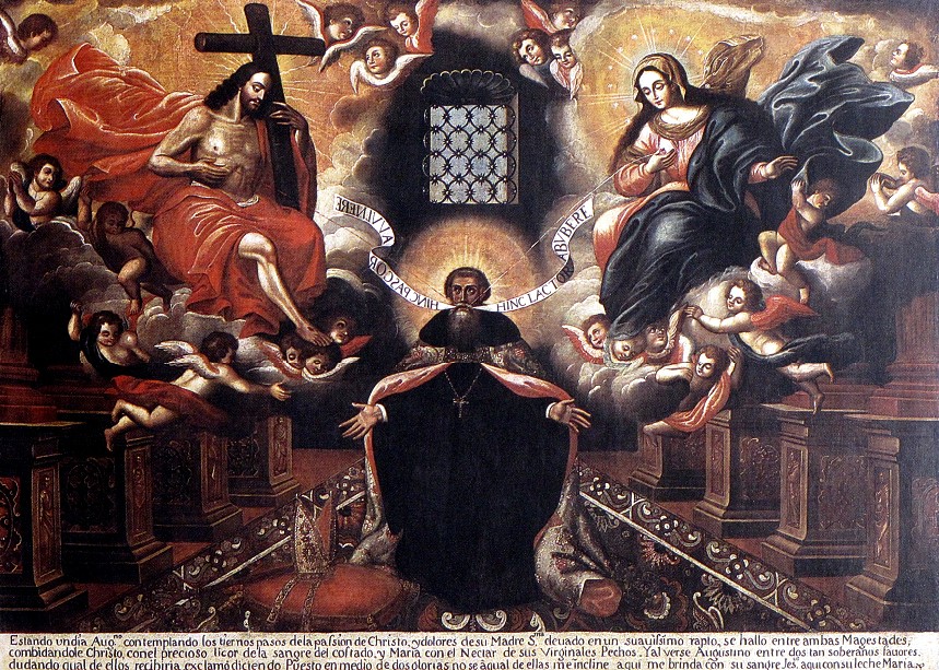 Agostino fra il sangue di Cristo e il latte della Vergine