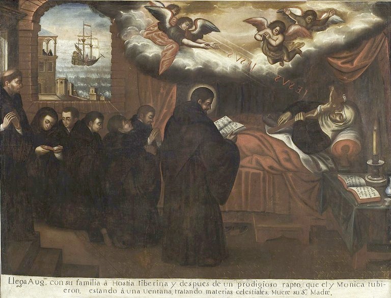 La morte di Monica a Ostia