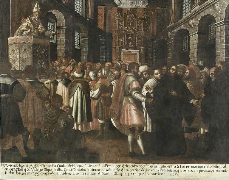 Ordinazione a sacerdote di Agostino