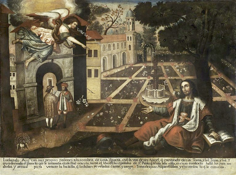 La scena del tolle lege del giardino a Milano