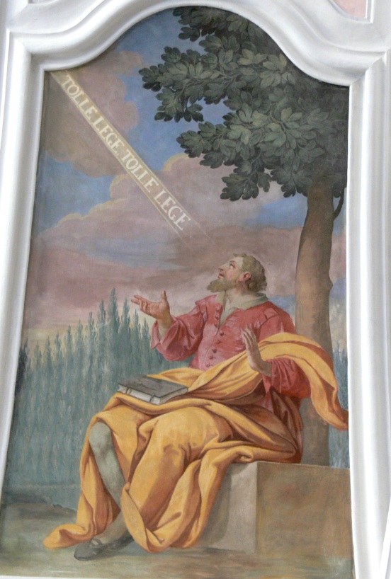 La scena del tolle et lege a Rattenberg