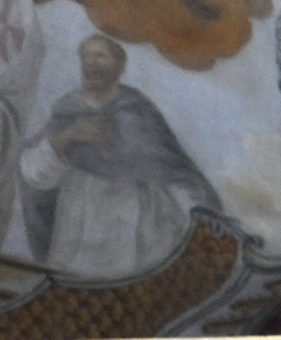 La sua posterità spirituale: affresco di Johann Zick a Schussenried