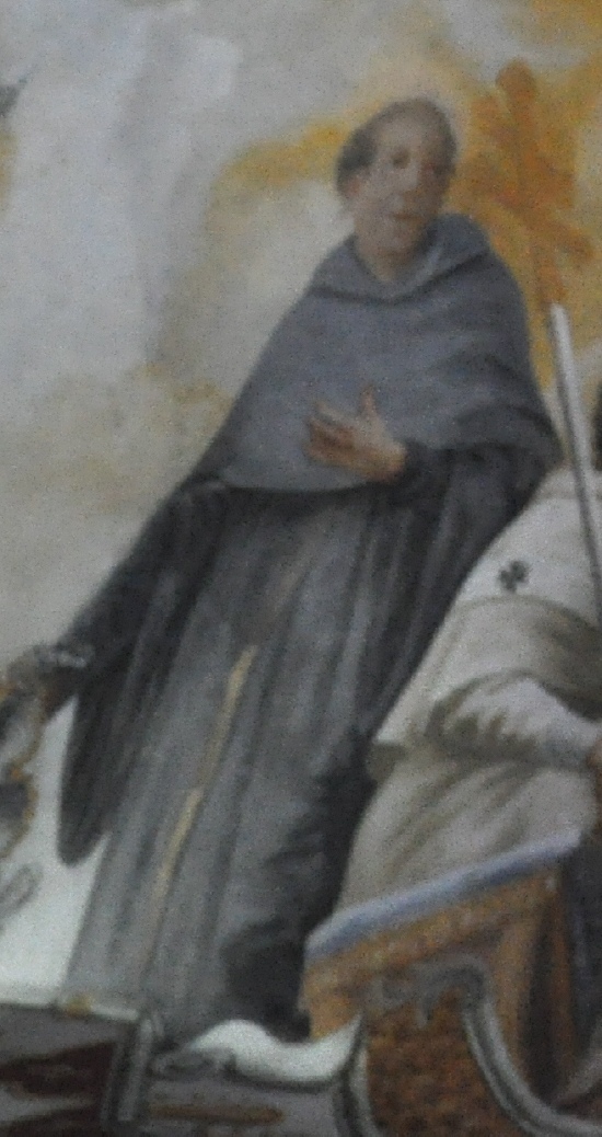 La sua posterità spirituale: affresco di Johann Zick a Schussenried
