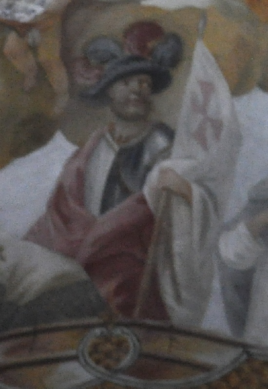 La sua posterità spirituale: affresco di Johann Zick a Schussenried