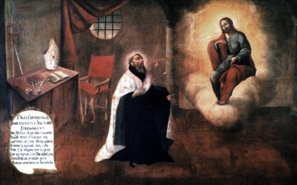 Agostino ferito dall'amore di Cristo