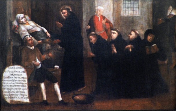 Agostino guarisce Innocenzio