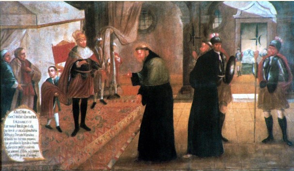 Agostino incontra l'imperatore Onorio