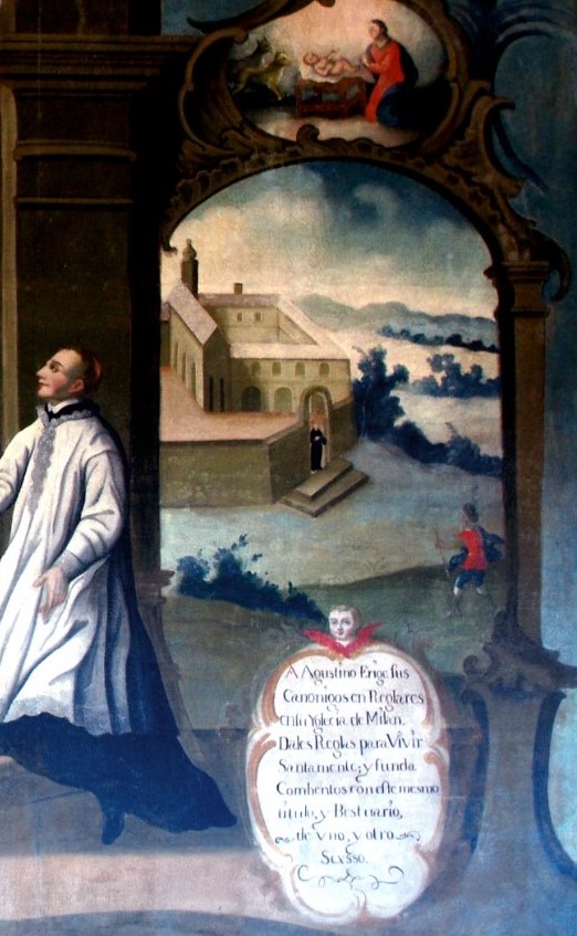 Particolare di un monastero