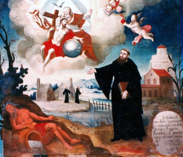 Agostino contempla la Trinità