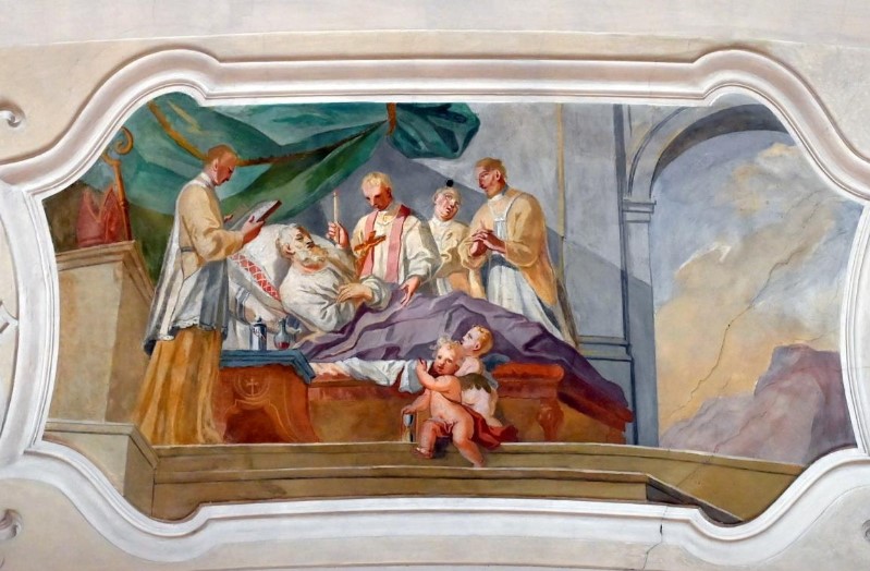 Agostino sul letto di morte a Ippona