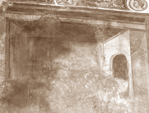 Agostino vede in estasi la Trinità
