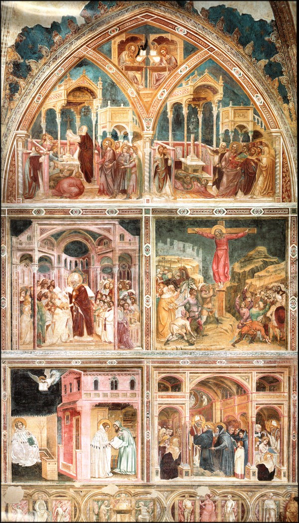 Il ciclo di Guariento nella chiesa di sant'Agostino dei Frati Eremitani a Padova