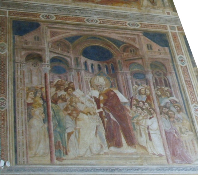 Sant'Agostino consacra i vescovi africani