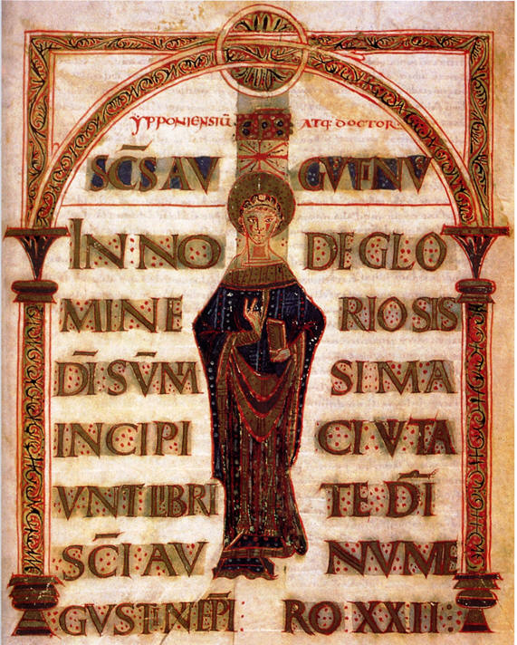 Sant'Agostino benedicente
