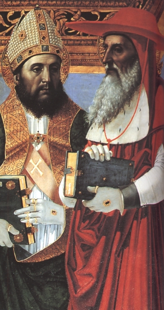 Agostino dottore della Chiesa di Ambrogio da Fossano detto il Bergognone alla Certosa di Pavia