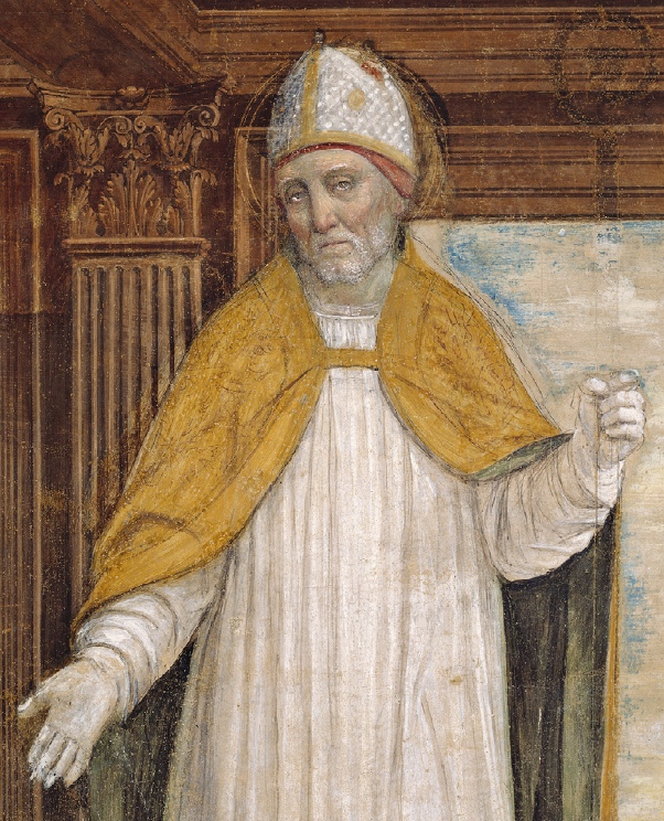 Sant'Agostino dottore della Chiesa di Ambrogio da Fossano detto il Bergognone