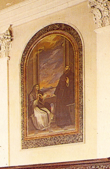 Estasi di Ostia nel Coro di S. Agostino a Perugia