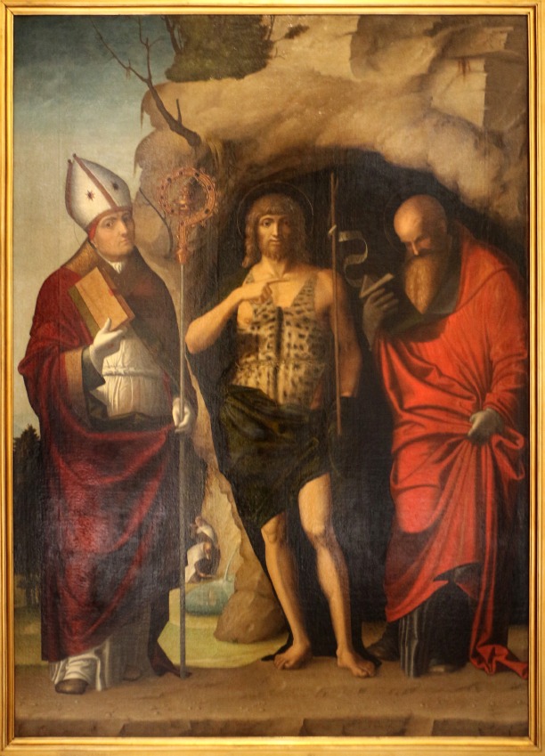 Il Battista tra sant'Agostino e sant'Ivano