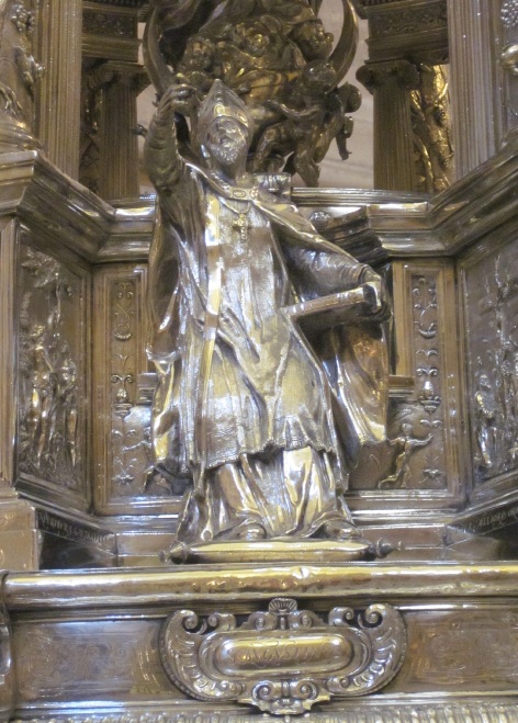 Sant'Agostino vescovo e cardioforo