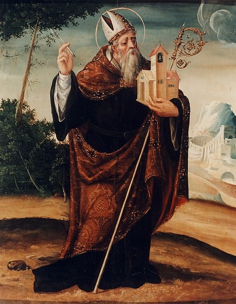 Sant'Agostino vescovo e Dottore della Chiesa