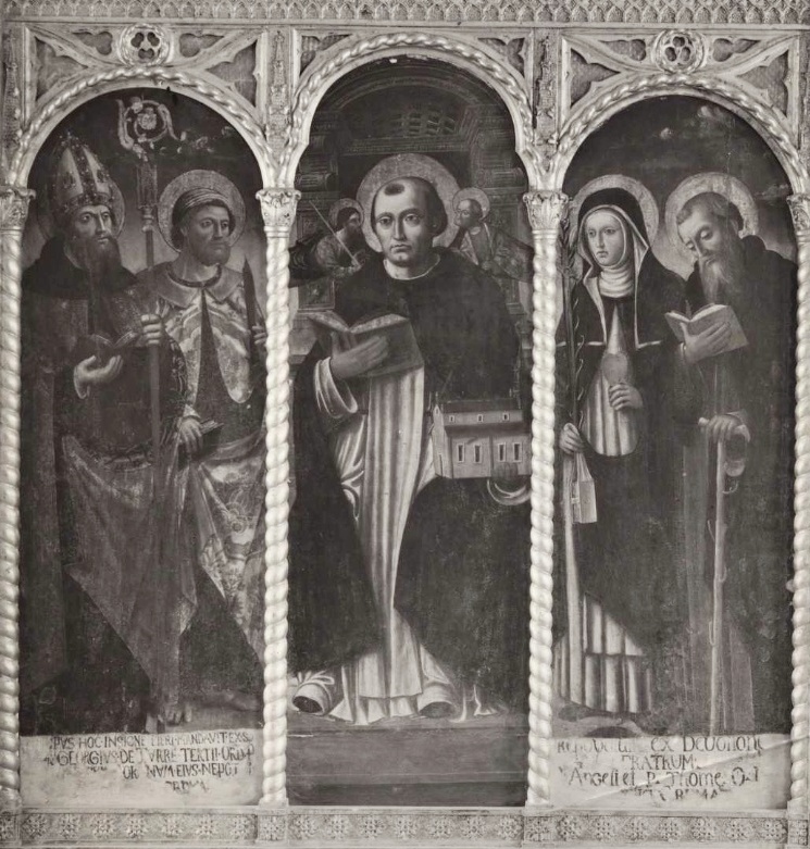 Trittico di san Tommaso d'Aquino