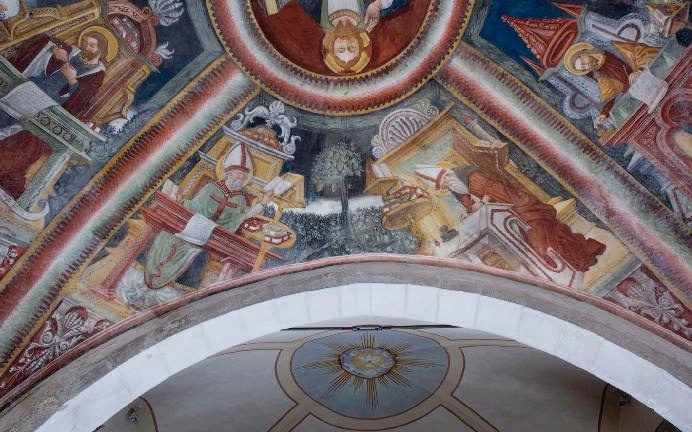 Agostino vescovo e Dottore della Chiesa a Dorsino