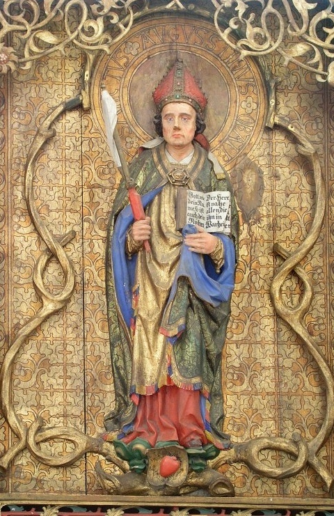 Sant'Agostino vescovo e Dottore della Chiesa