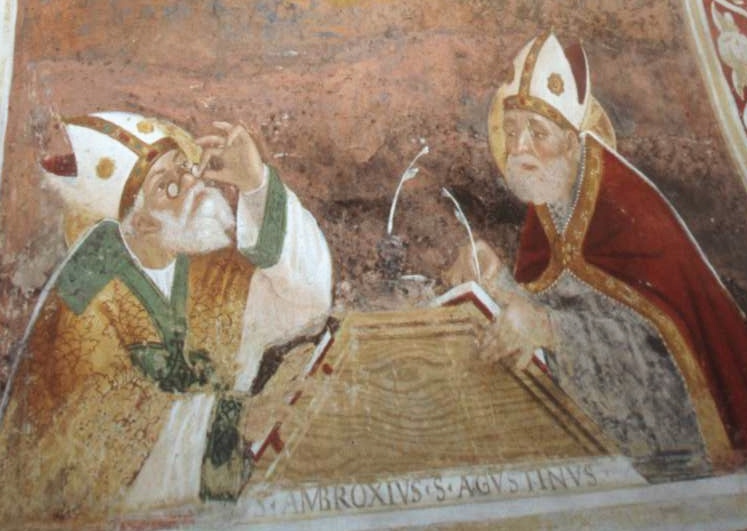 Sant'Agostino e sant'Ambrogio