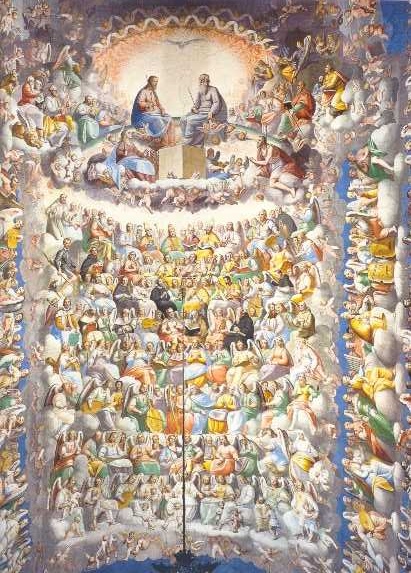 Sant'Agostino e altri santi