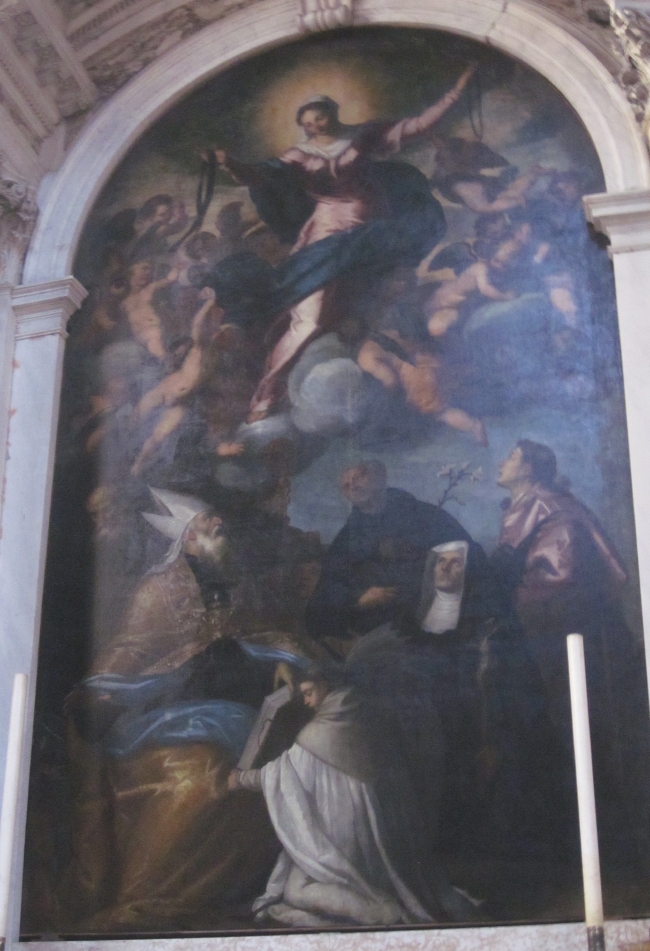 Madonna della Cintura con i santi Agostino, Monica, Stefano, Nicola da Tolentino e Guglielmo d'Aquitania