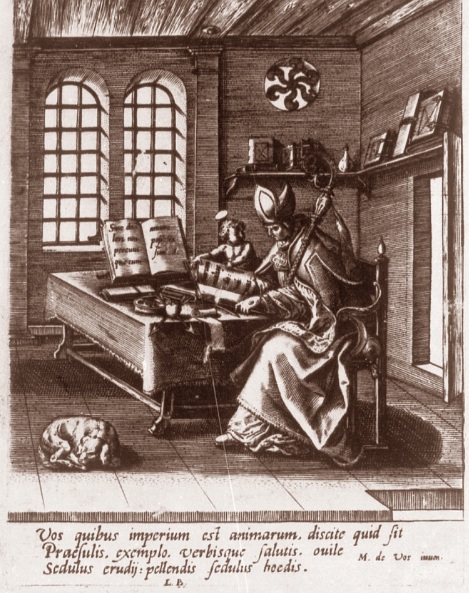 Sant'Agostino nello studio