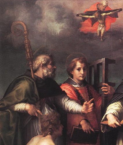 Sant'Agostino e santi: la disputa sulla Trinità