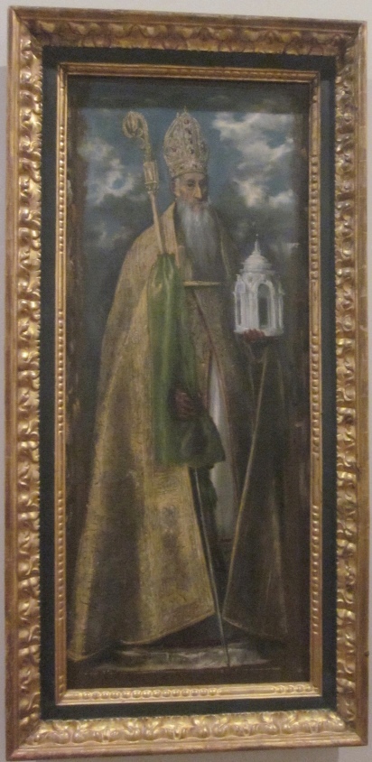 Agostino vescovo e Dottore della Chiesa di El Greco a Toledo