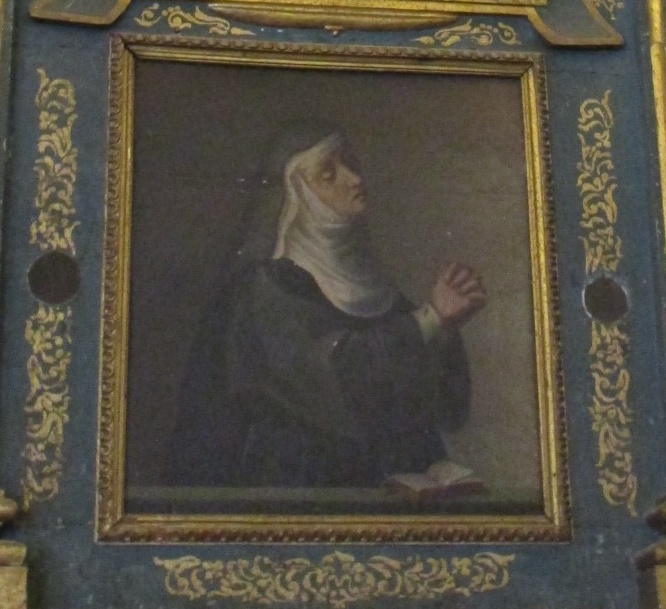 Monica madre di Agostino in preghiera