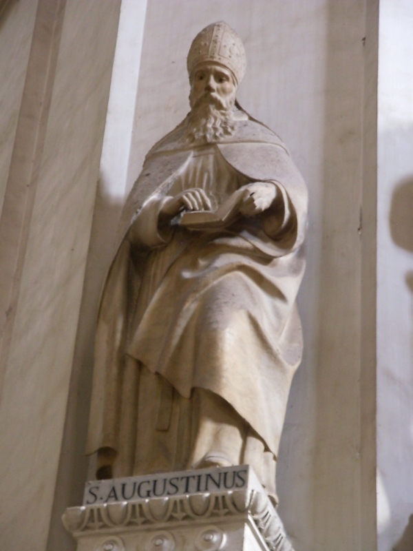 Sant'Agostino vescovo e Dottore della Chiesa