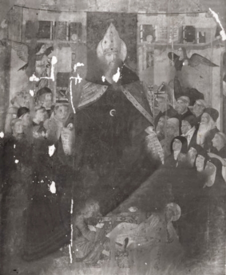 Sant'Agostino consegna la Regola al suo Ordine