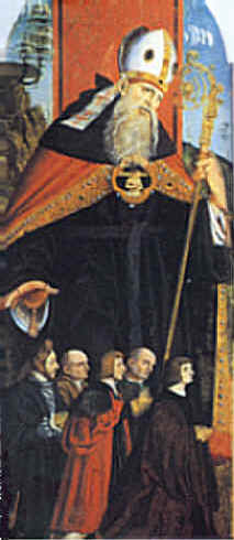 Sant'Agostino e devoti