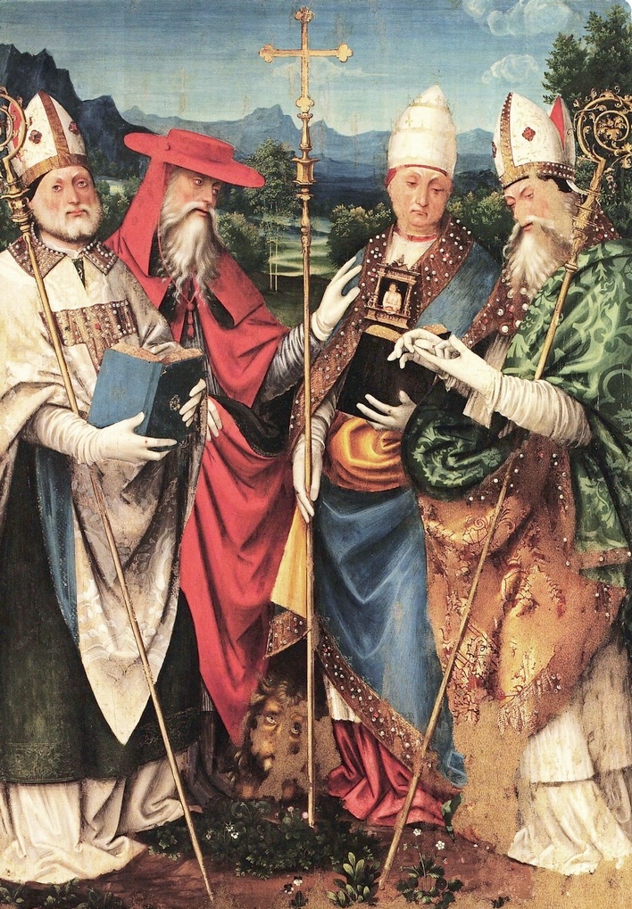 Sant'Agostino e devoti