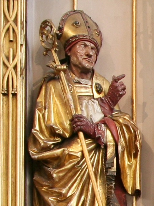 Sculture di Nickolaus Hagenauer: particolare di Agostino