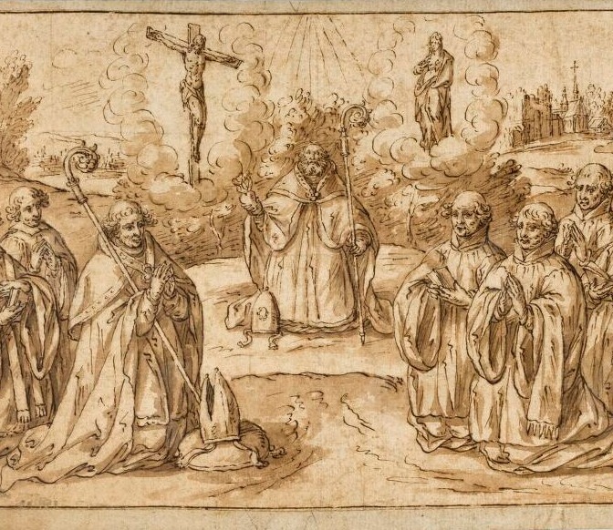 Agostino tra il sangue di Cristo e il latte della Vergine