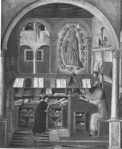 Girolamo appare ad Agostino