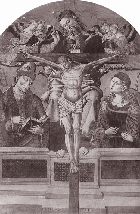 Trinità tra Sant'Agostino e San Giacomo maggiore