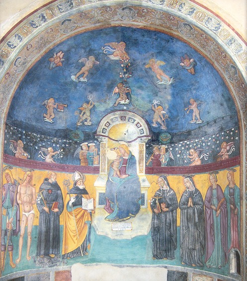 Abside della chiesa di santa Illuminata