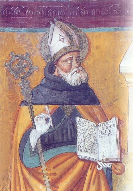 Sant'Agostino consegna la Regola
