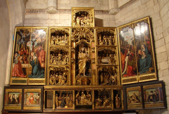 Il Trittico di san Giovanni Battista nella chiesa del S. Salvatore a Valladolid