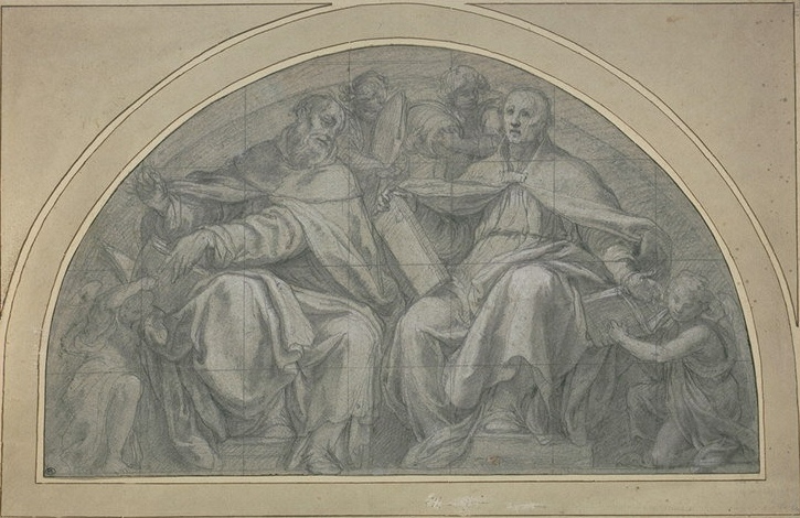 Sant'Agostino e sant'Ambrogio